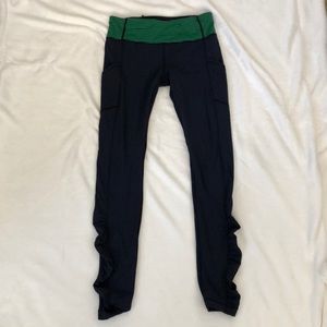 Lululemon Running Tights - with side pockets!